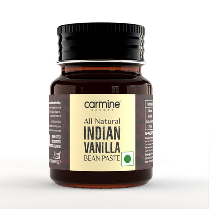 Carmine County All Natural Indian Vanilla Bean Paste