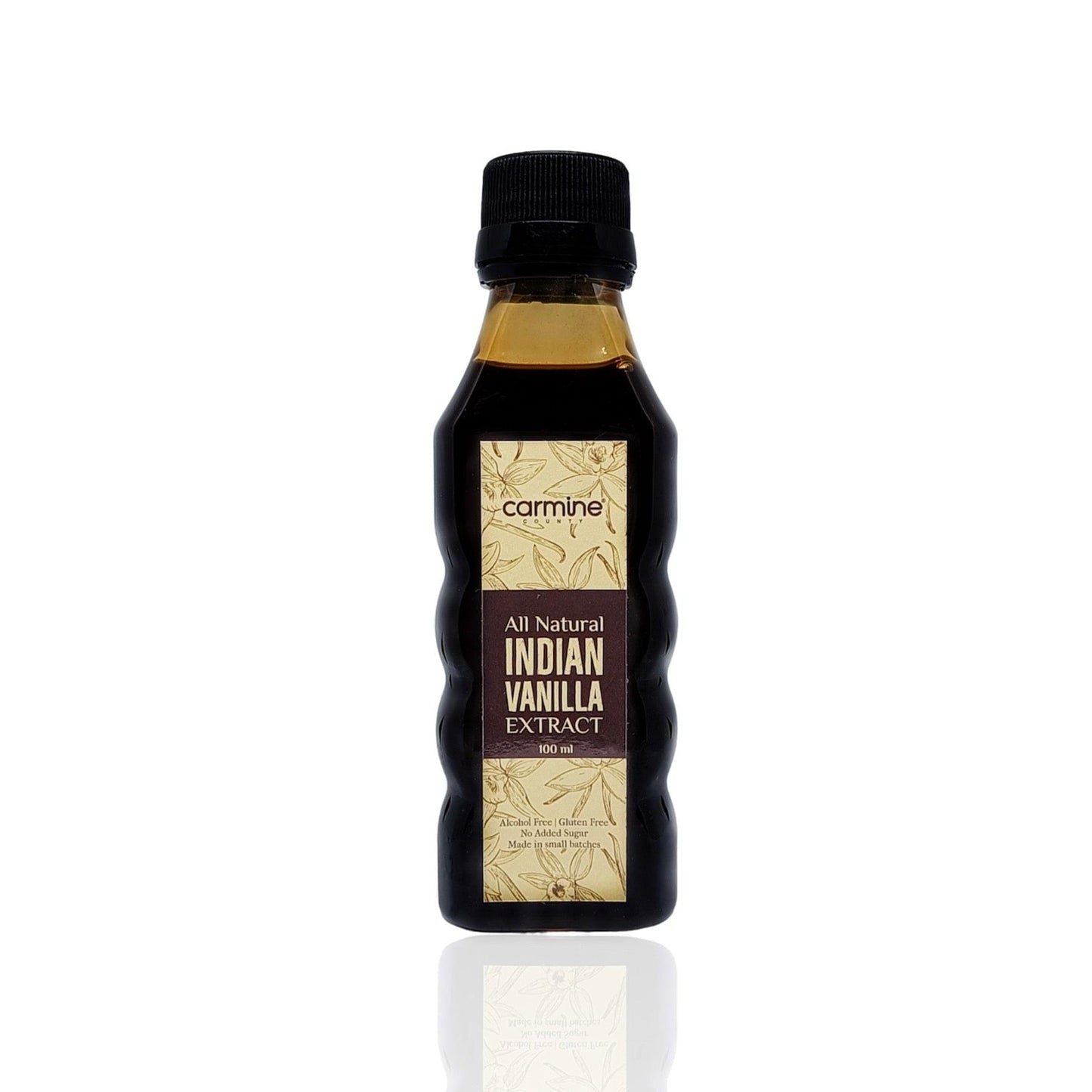 Carmine County All Natural Indian Vanilla Extract