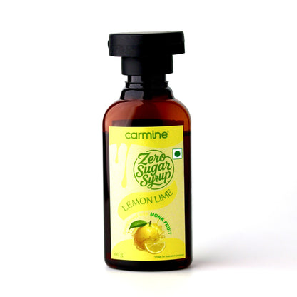 Zero Sugar Syrups - Combo of 5 Syrups (French Vanilla, Cinnamon Vanilla, Coffee Tiramisu, Rose and Lemon Lime), 60 g each