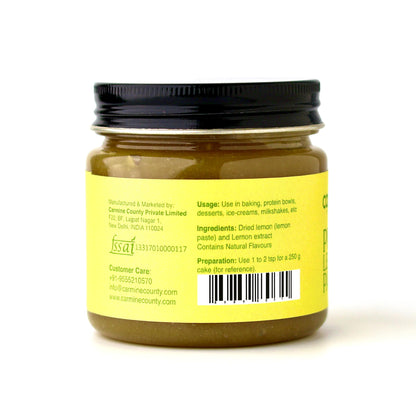 Pure Lemon Paste 200 g, No Artificial Flavours, No Added Colors, No Preservatives