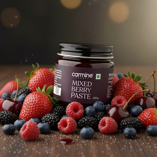 Mixed Berry Paste 200 g, No Artificial Flavours, No Added Colors, No Preservatives