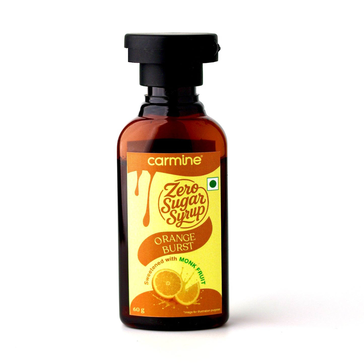 Zero Sugar Syrups - Combo of 5 Syrups (Pineapple, Tropical Bliss, Classic Caramel, Classic Chocolate and Orange Burst), 60 g each