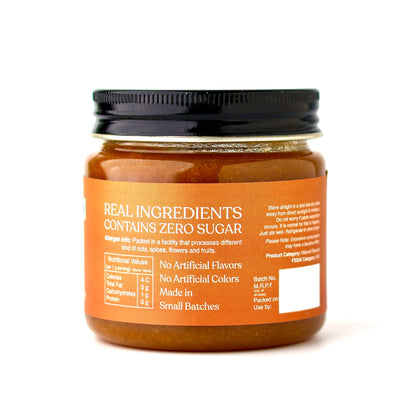 Pure Orange Paste 200 g, No Artificial Flavours, No Added Colors, No Preservatives