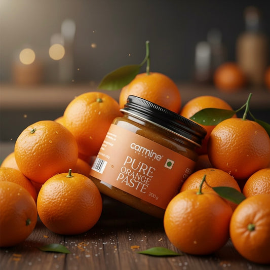 Pure Orange Paste 200 g, No Artificial Flavours, No Added Colors, No Preservatives