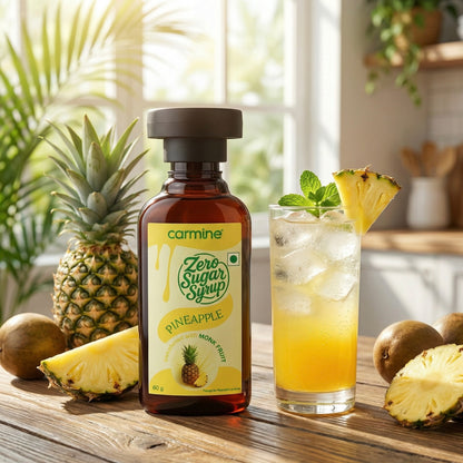 Zero Sugar Syrups - Natural, Plant-Based, Sweetened with Pure Monk Fruit, Clean Label Syrups, 60 g