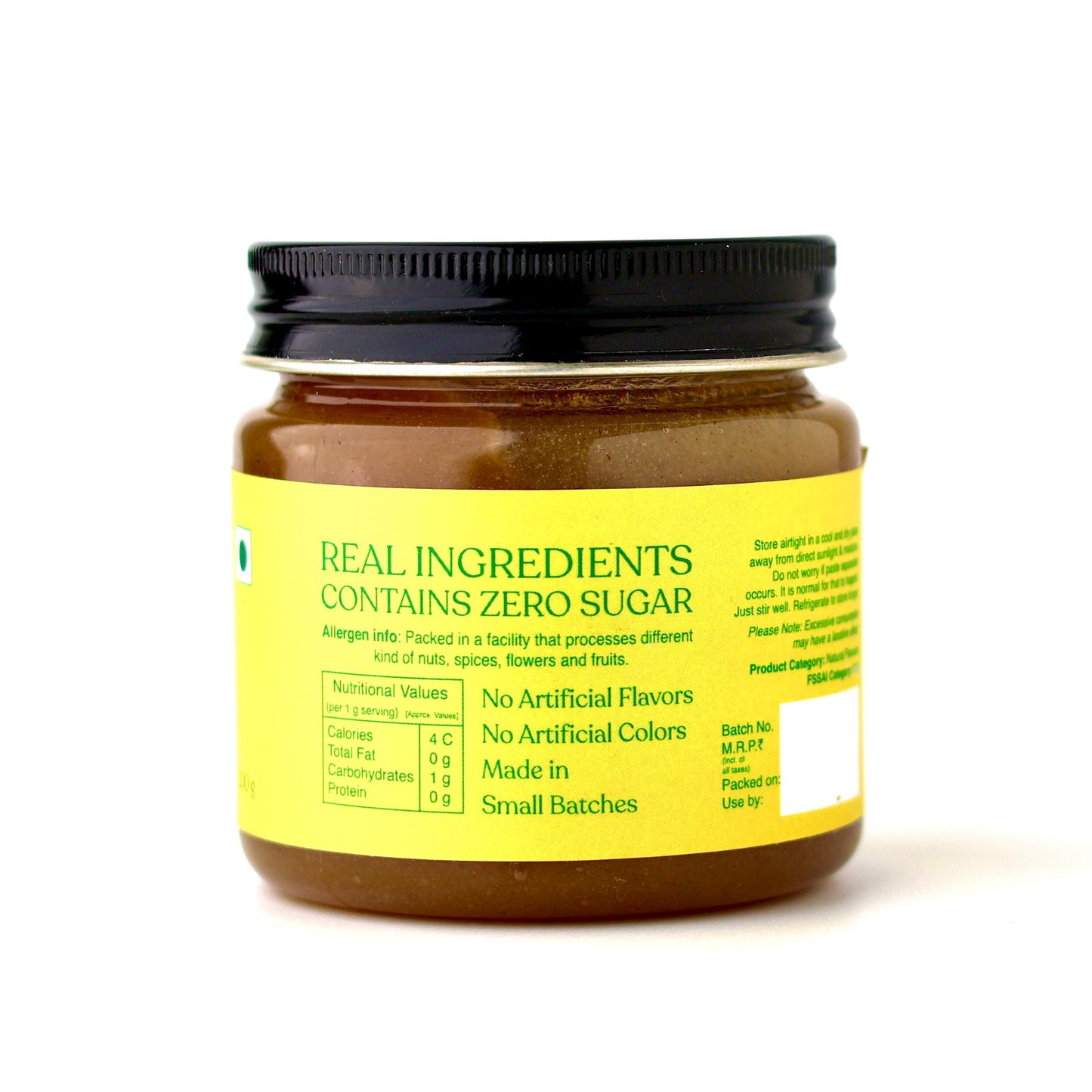 Pure Pineapple Paste 200 g, No Artificial Flavours, No Added Colors, No Preservatives