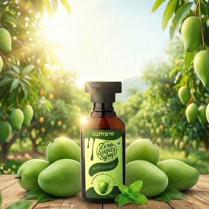 Zero Sugar Syrups - Natural, Plant-Based, Sweetened with Pure Monk Fruit, Clean Label Syrups, 60 g