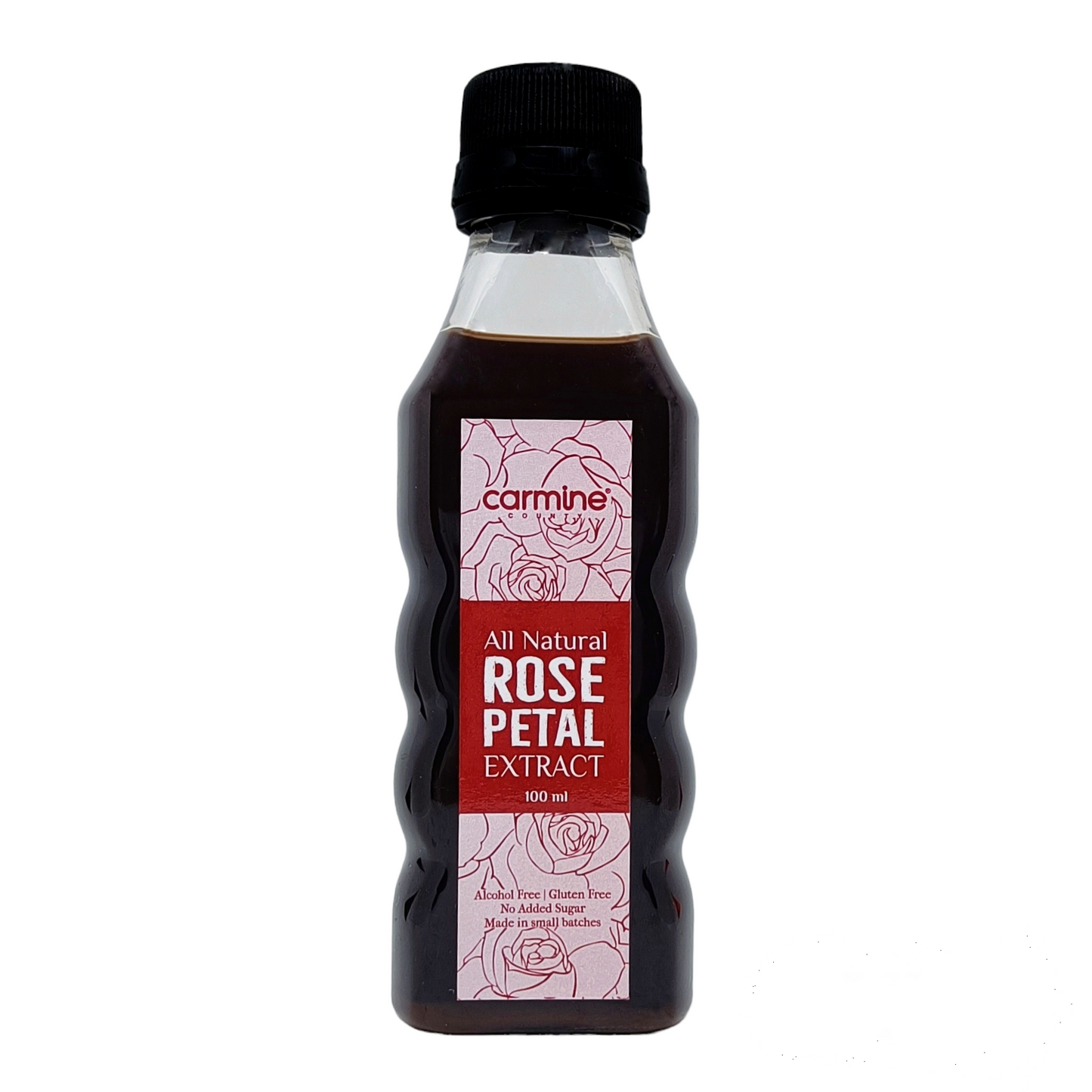 Carmine County All Natural Rose Petal Extract 100 ml