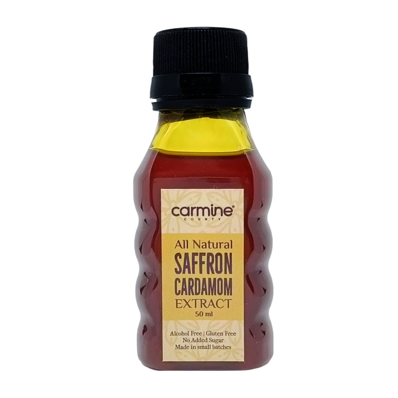 Carmine County All Natural Pure Saffron Cardamom Extract 50 ml