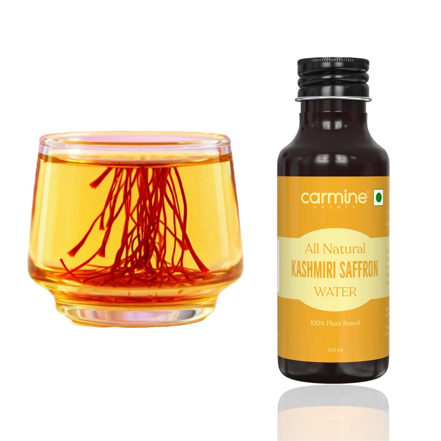 Carmine County All Natural Kashmiri Saffron Water 100 ml