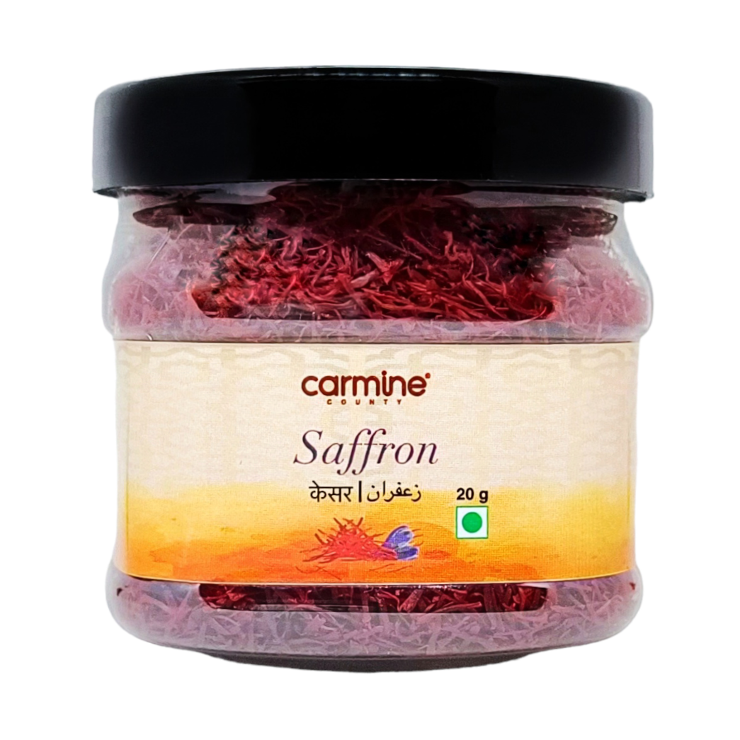 Carmine County Pure and Natural Saffron Threads