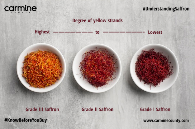 Carmine County Pure and Natural Saffron Threads